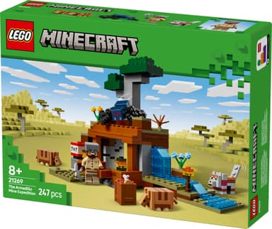 LEGO Minecraft Ekspedisjon til beltedyrgruven 21269