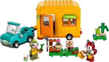 LEGO Animal Crossing Leif med campingvogn og hagebutikk 77054