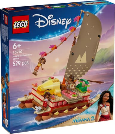 LEGO Disney Princess Vaiana på kanoeventyr 43270