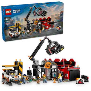 LEGO City Bilopphuggeri med biler 60472