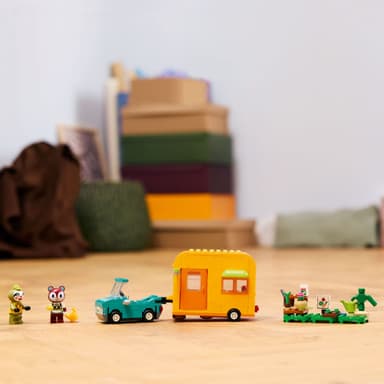 LEGO Animal Crossing Leif med campingvogn og hagebutikk 77054