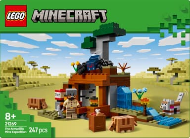 LEGO Minecraft Ekspedisjon til beltedyrgruven 21269
