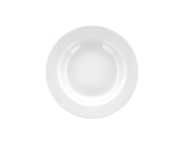 Pillivuyt Eventail Deep plate with rim Dia 22 cm White