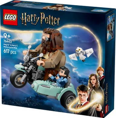 LEGO Harry Potter Gygrid og Harrys motorsykkeltur 76443