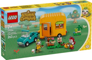 LEGO Animal Crossing Leif med campingvogn og hagebutikk 77054