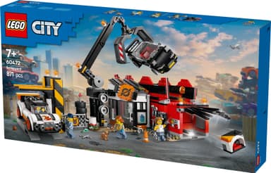 LEGO City Bilopphuggeri med biler 60472