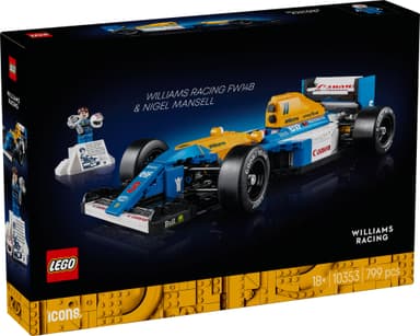 LEGO Icons Williams Racing FW14B og Nigel Mansell 10353