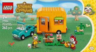 LEGO Animal Crossing Leif med campingvogn og hagebutikk 77054