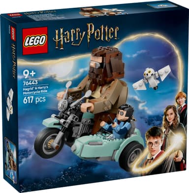 LEGO Harry Potter Gygrid og Harrys motorsykkeltur 76443