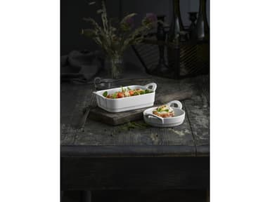 Pillivuyt Toulouse Dish 16 x 11 cm 40 cl White