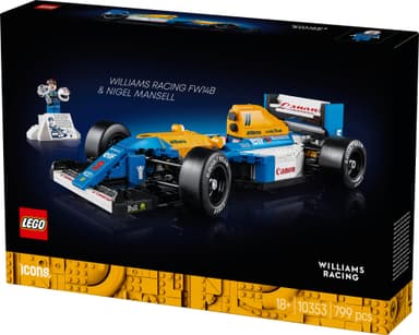 LEGO Icons Williams Racing FW14B og Nigel Mansell 10353
