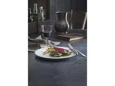 Pillivuyt Sancerre plate flat Dia 28 cm White