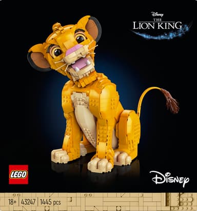 LEGO Disney Løvenes konge, Simba, som ung 43247