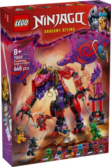 LEGO Ninjago Kaosdragen Thunderfang 71832