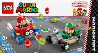 LEGO Super Mario Mario Kart – Baby Mario mot Baby Luigi 72034
