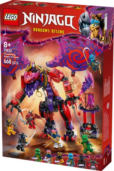 LEGO Ninjago Kaosdragen Thunderfang 71832