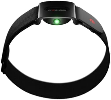 Polar Verity Sense pulsmåler med armbånd (sort)