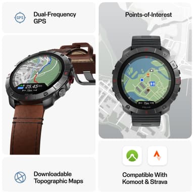 Polar Grit X2 Pro Sport Watch M/L (Titan/Stål)