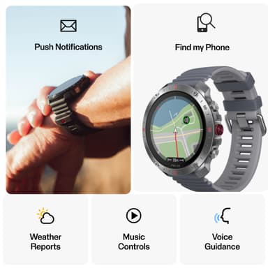 Polar Grit X2 Pro Sport Watch S-L (grå)