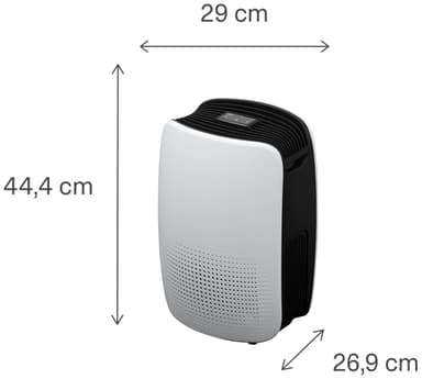 Mill Silent Pro Compact luftrenser APSILENTCO (Mill white)