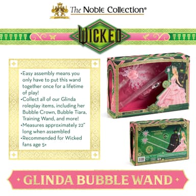Noble Collection Wicked tryllestav (Glinda)