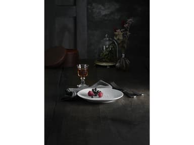 Pillivuyt Boulogne plate flat Dia 21 cm White
