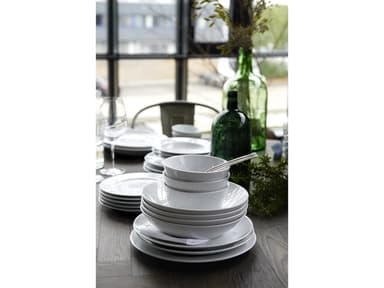 Pillivuyt Eventail Plate flat Dia 28 cm White