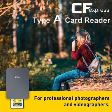 NÖRDIC USB-A&USB-C 3.2 10 Gbps kortleser CFexpress A