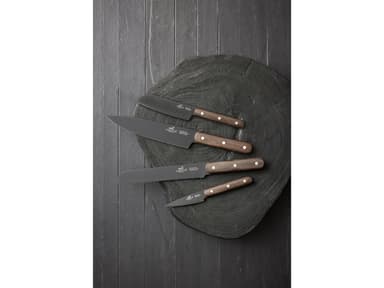 Sabatier Phenix Knife set 4 parts Black/Wood