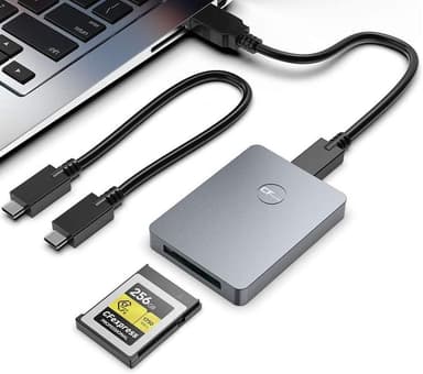 NÖRDIC USB-A&USB-C 3.2 10Gbps Kortleser CFexpress B