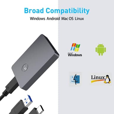 NÖRDIC USB-A&USB-C 3.2 10Gbps Kortleser CFexpress B