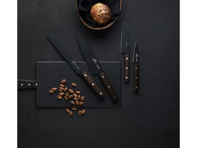 Sabatier Phenix Knife set 4 parts Black/Wood