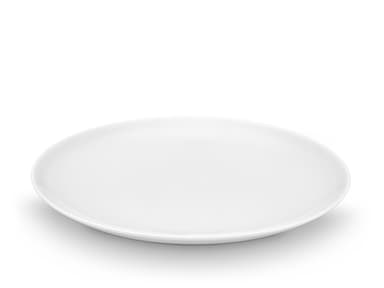 Pillivuyt Cecil plate flat Dia 28 cm White
