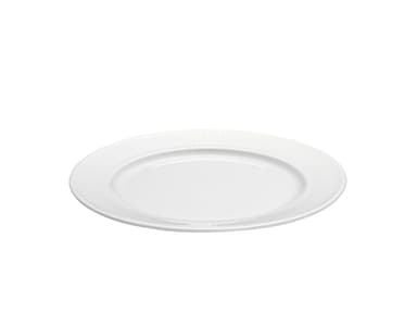 Pillivuyt Plissé plate flat Dia 17 cm White