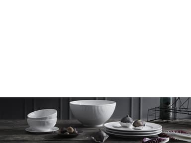 Pillivuyt Sancerre plate flat Dia 17 cm White