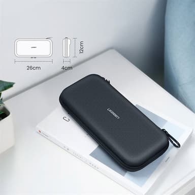 Ugreen Oppbevaringsveske kompatibel med Nintendo Switch - Svart