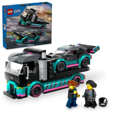 LEGO City Racerbil og transporttrailer 60406