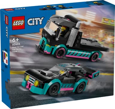 LEGO City Racerbil og transporttrailer 60406