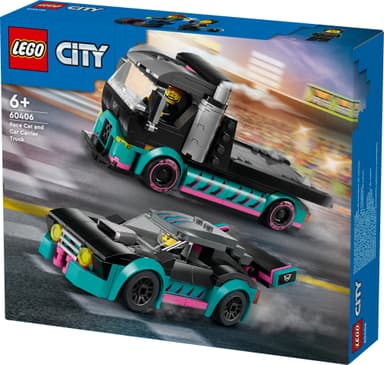 LEGO City Racerbil og transporttrailer 60406