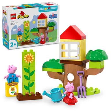 LEGO DUPLO Peppa Pig Peppa Gris med hage og trehytte 10431