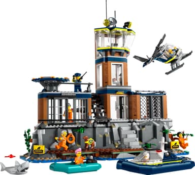 LEGO City Politiets fengselsøy 60419
