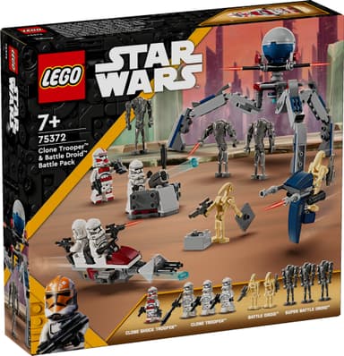 LEGO Star Wars Stridspakke med klonesoldat og kampdroide 75372