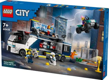 LEGO City Politiets mobile etterforskningslab 60418