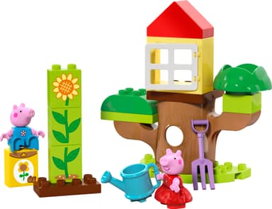 LEGO DUPLO Peppa Pig Peppa Gris med hage og trehytte 10431