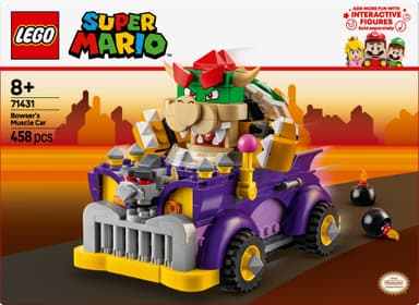 LEGO Super Mario Ekstrabanesettet Bowsers muskelbil 71431