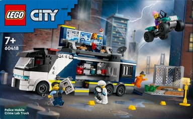 LEGO City Politiets mobile etterforskningslab 60418