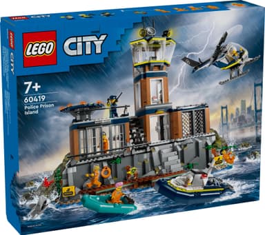 LEGO City Politiets fengselsøy 60419
