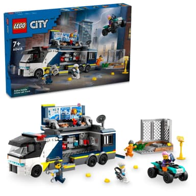 LEGO City Politiets mobile etterforskningslab 60418