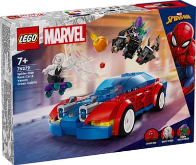 LEGO Super Heroes Spider-Mans racerbil og Venom Green Goblin 76279
