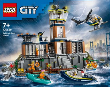 LEGO City Politiets fengselsøy 60419
